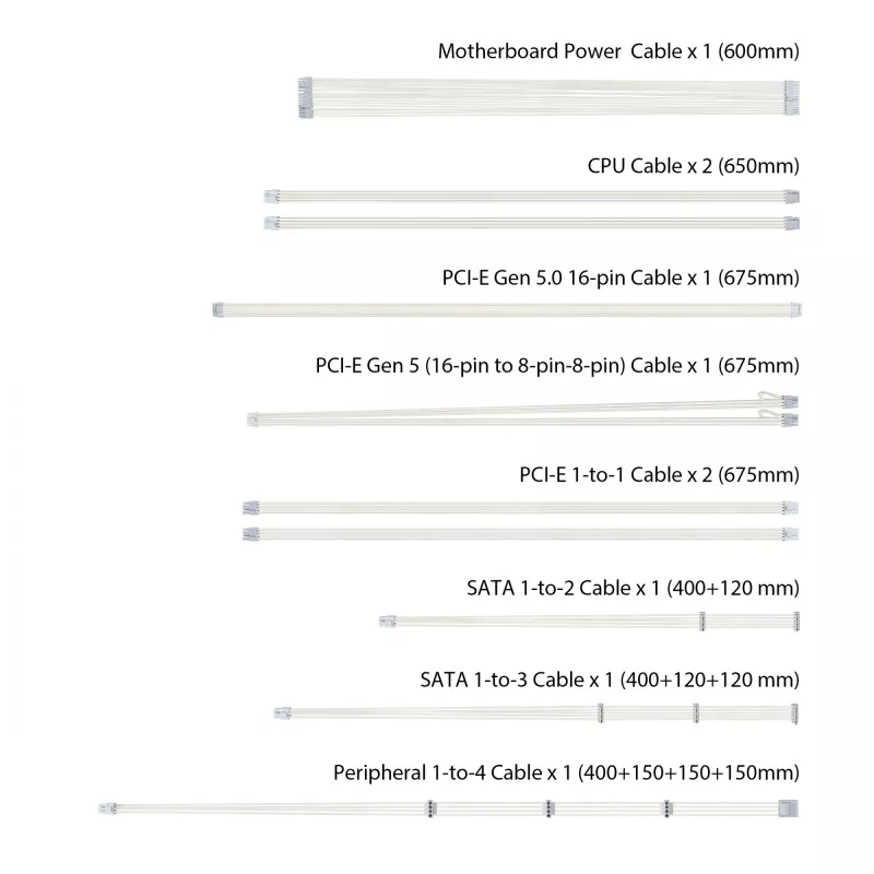 ASUS TUF Gaming 1000W Gold White Edition -virtalähde 20+4 pin ATX ATX