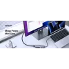 UGREEN Revodok CM511 5-in-1 USB-C-keskitin (15596), 3 x USB-A, 4K HDMI, USB-C PD 100 W, harmaa