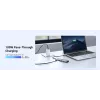UGREEN Revodok CM511 5-in-1 USB-C-keskitin (15596), 3 x USB-A, 4K HDMI, USB-C PD 100 W, harmaa
