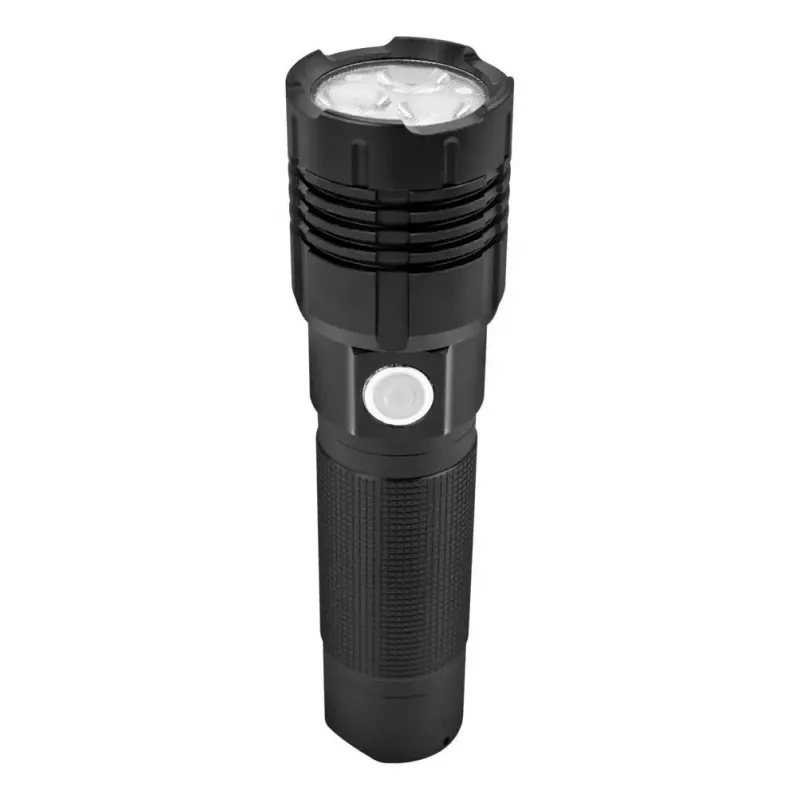 Ansmann Pro 3000R 1600-0445 LED-taskulamppu, metallinen, 3x10 W (30 W), vesitiivis, musta