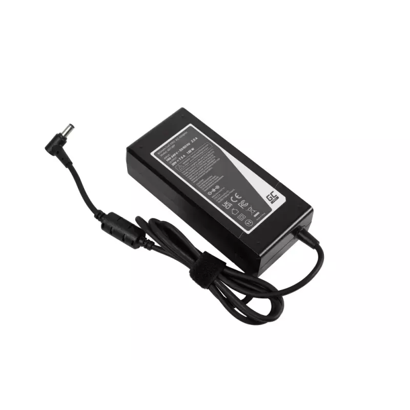 Virtalähde Green Cell AD136P universal 150 W 20 V 7,5 A AC/DC musta