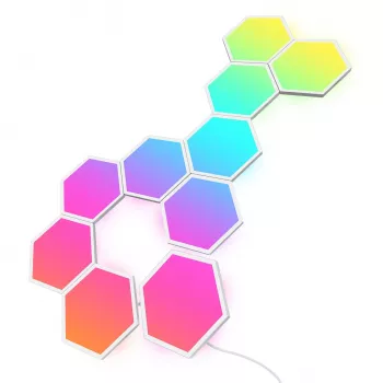 Älypaneeli Govee Glide Hexa Light Panels Wi-Fi valkoinen 10 kpl