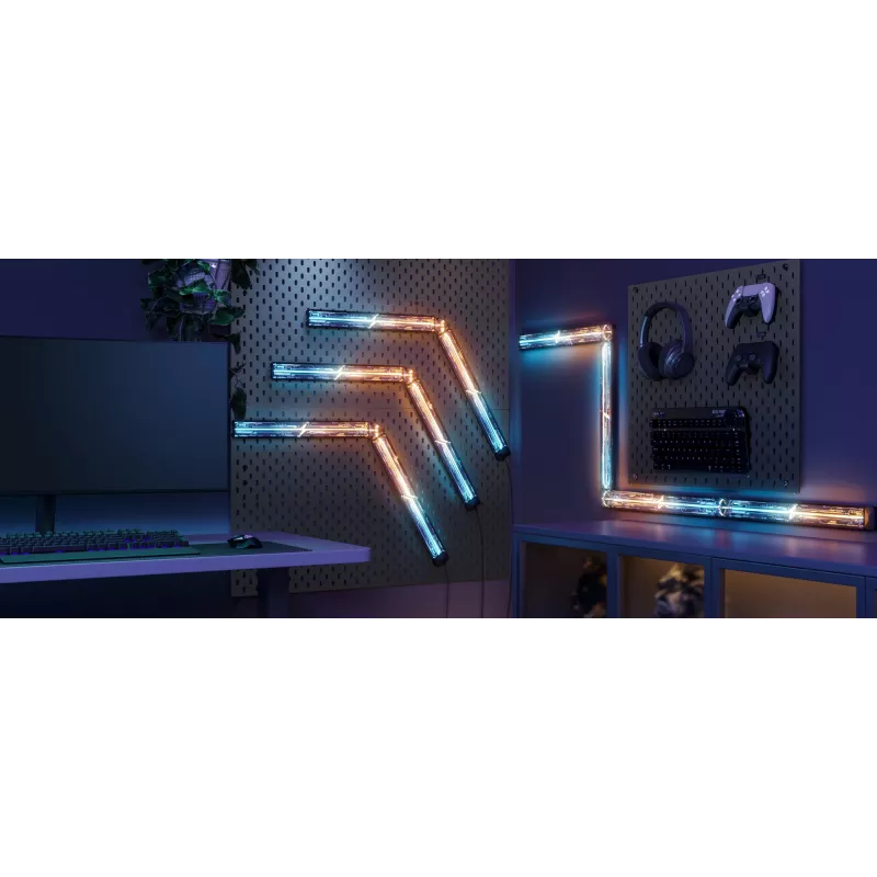 Älykäs seinävalo Govee Gaming Wall Lights (4+1) – WLAN/Bluetooth, monivärinen, 4 kpl, 370×45×30 mm