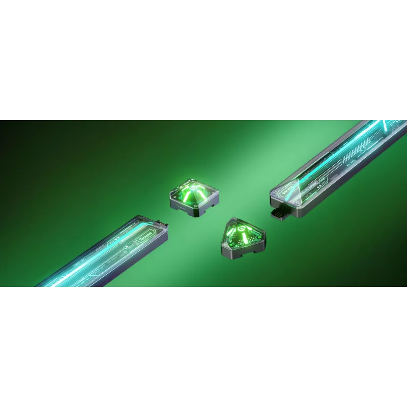 Älykäs seinävalo Govee Gaming Wall Lights (4+1) – WLAN/Bluetooth, monivärinen, 4 kpl, 370×45×30 mm
