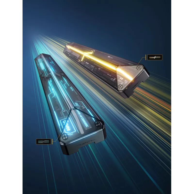 Älykäs seinävalo Govee Gaming Wall Lights (4+1) – WLAN/Bluetooth, monivärinen, 4 kpl, 370×45×30 mm