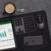 Satechi ST-XLABKM Extended langaton Bluetooth-numeronäppäimistö, avaruudenharmaa