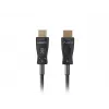 HDMI-kaapeli Lanberg CA-HDMI-30FB-0500-BK 50 m HDMI Type-A 2.1 48 Gbit/s musta
