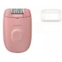 Epilaattori Philips BRE227/00 johdollinen pinkki — hierontatoiminto, verkkovirta, puhdistusharja mukana