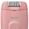 Epilaattori Philips BRE227/00 johdollinen pinkki — hierontatoiminto, verkkovirta, puhdistusharja mukana