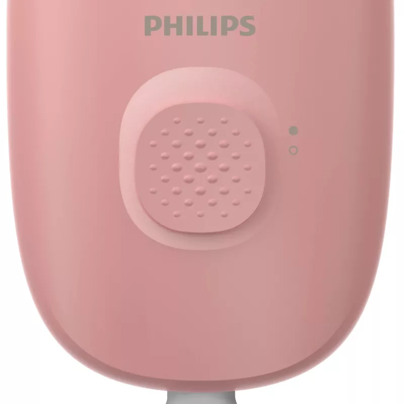 Epilaattori Philips BRE227/00 johdollinen pinkki — hierontatoiminto, verkkovirta, puhdistusharja mukana