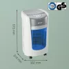 Leitz IQ OptiMax Home Office 225 mikrosilppuri turvataso P5 15 L – valkoinen