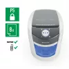 Leitz IQ OptiMax Small Office 350 mikrosilppuri turvataso P5 22 L – valkoinen