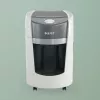 Leitz IQ OptiMax Small Office 350 mikrosilppuri turvataso P5 22 L – valkoinen