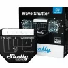 Älyrele Shelly Wave Shutter musta 10 A 110–230 V, kantama enintään 40 m, 25 dBmW