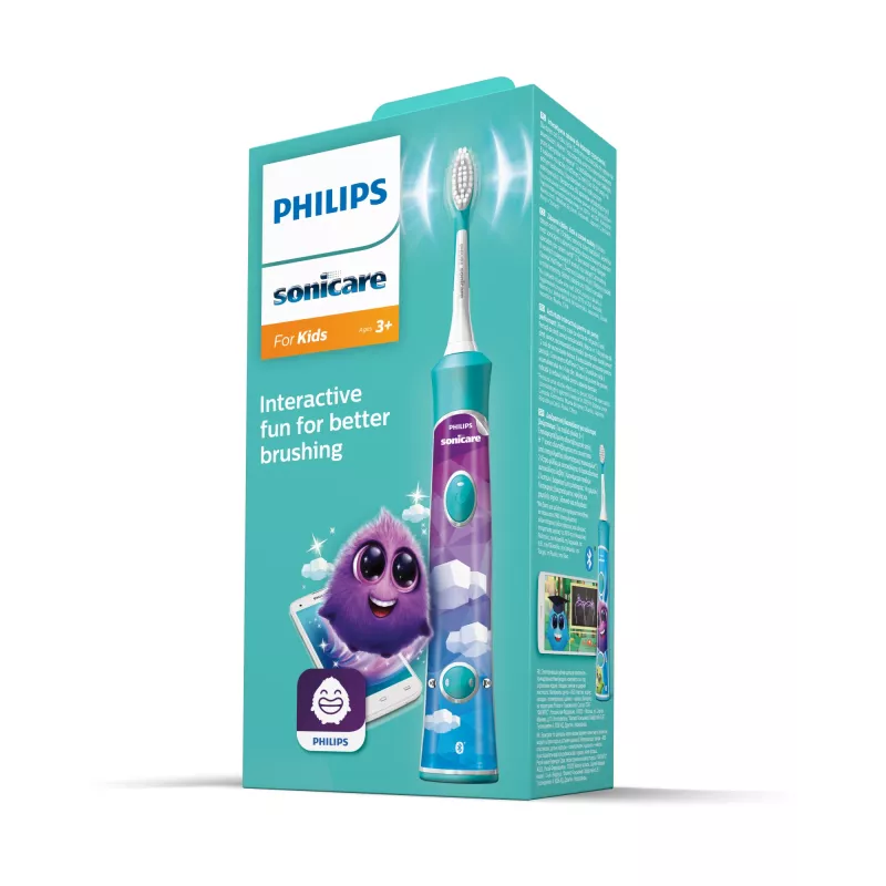 Philips Sonicare For Kids for Kids Connected HX6322/04 ladattava sähköinen äänihammasharja