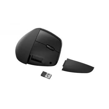 HP 925 ergonominen pystyhiiri, oikeakätinen, pystysuora muotoilu, RF Wireless + Bluetooth, 4000 DPI, musta