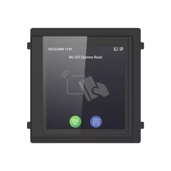 Hikvision DS-KD-TDM näyttö 100 mm x 100 mm 12 V 4 W musta