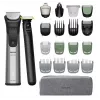 Philips All-in-One trimmeri 9000 Series MG9557/15 20-in-1 trimmeri hopea 120 min akunkesto