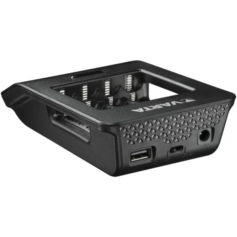 VARTA LCD Smart Charger+ ja 4 AA-paristoa 2100 mAh