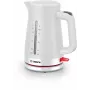 Sähköinen vedenkeitin Bosch TWK3M121 — 1,7 L, 2400 W, valkoinen, muovirunko