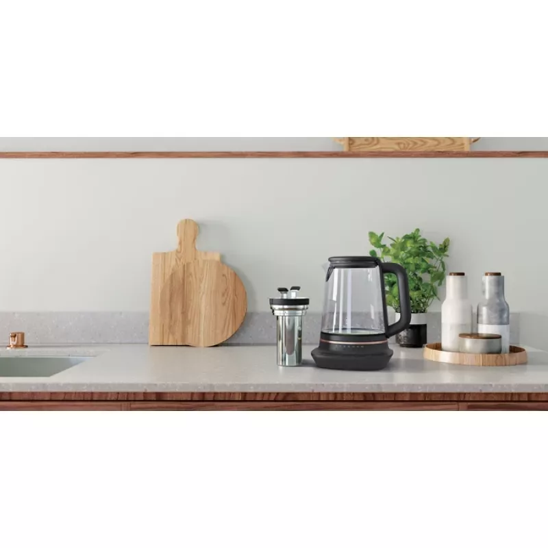 Electrolux E7GK1-8BP vedenkeitin 1,7 l 2000 W musta, kupari