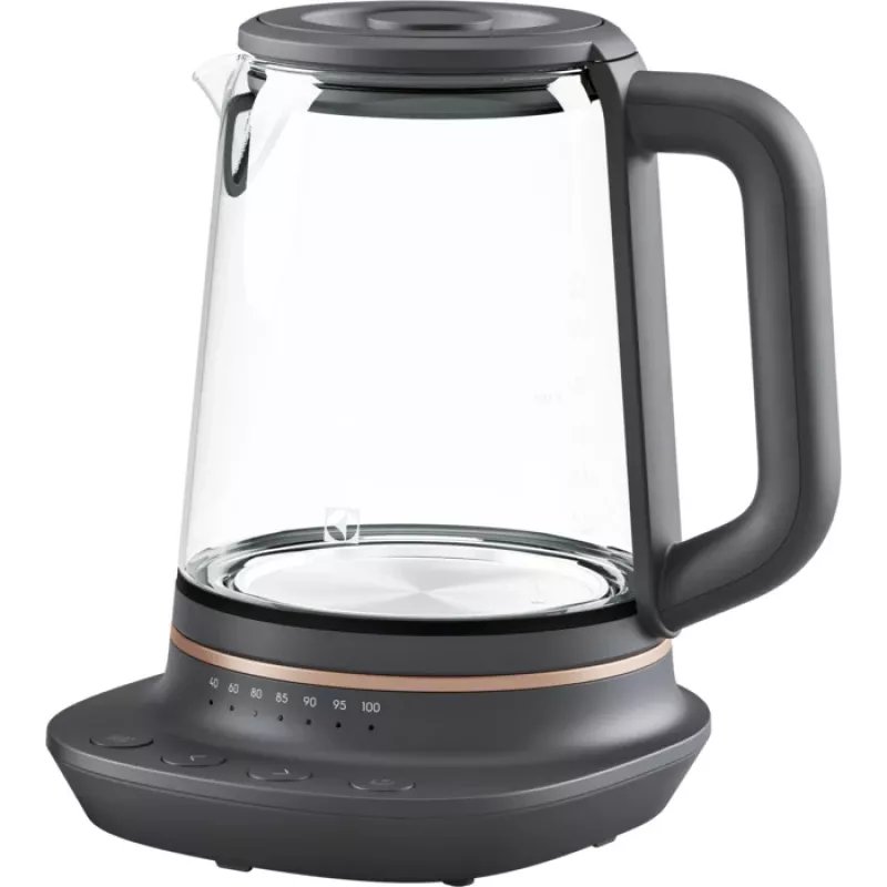 Electrolux E7GK1-8BP vedenkeitin 1,7 l 2000 W musta, kupari