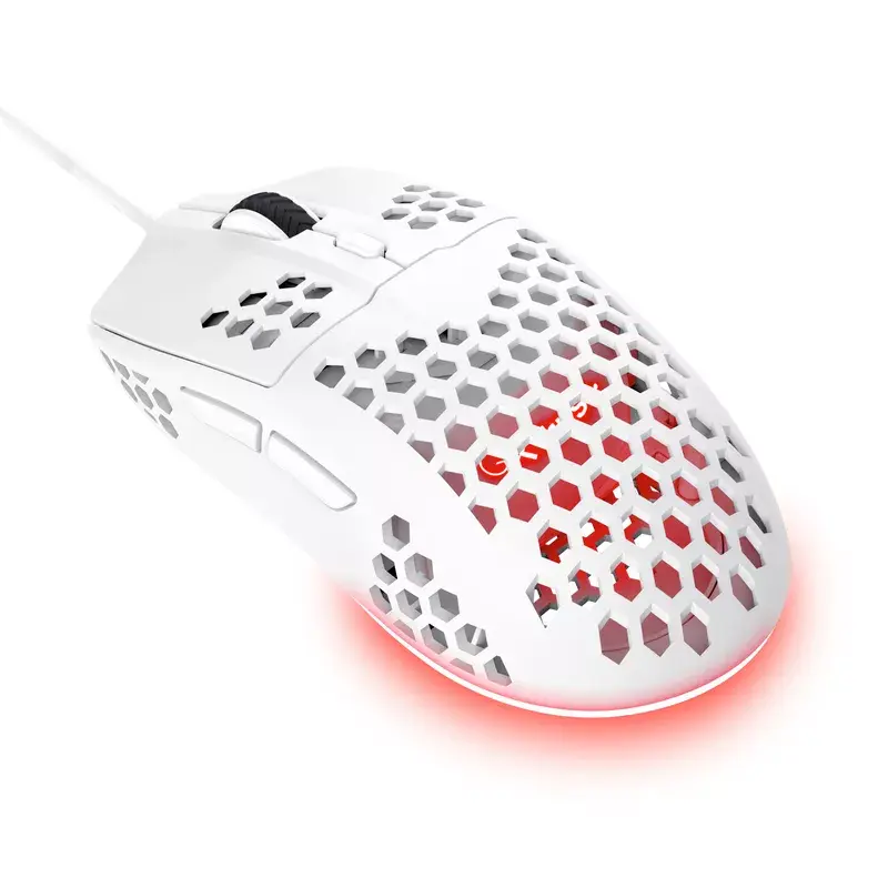 Hiiri Trust GXT928W USB optinen kevyt valkoinen