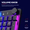 Trust GXT 868 Torix näppäimistö pelikäyttöön USB + RF langaton + Bluetooth QWERTY US English musta