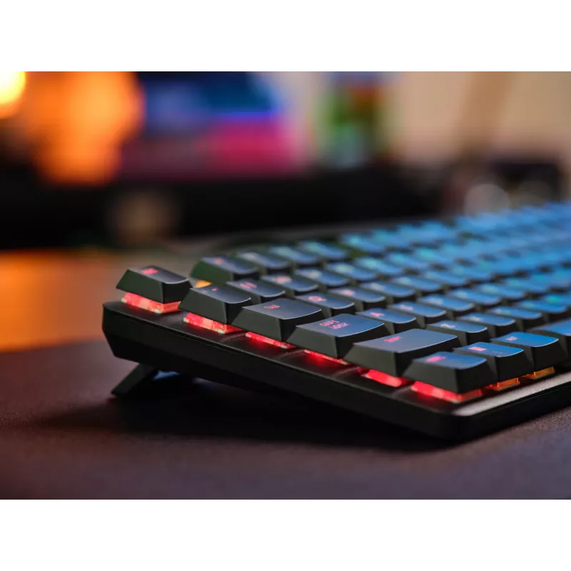 Trust GXT 868 Torix näppäimistö pelikäyttöön USB + RF langaton + Bluetooth QWERTY US English musta