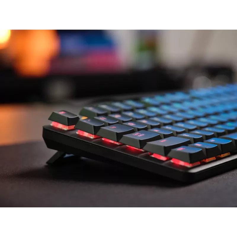 Trust GXT 868 Torix näppäimistö pelikäyttöön USB + RF langaton + Bluetooth QWERTY US English musta