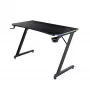 Suorakaiteen muotoinen pöytä TRUST GXT 709 LUMINUS musta 1200x600x740 mm