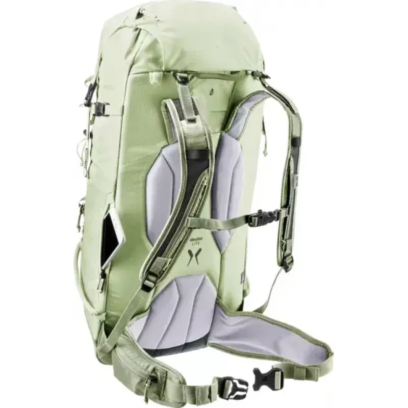 Deuter Freescape Lite 24 L kehyksetön hiihtovaellusreppu, Limone