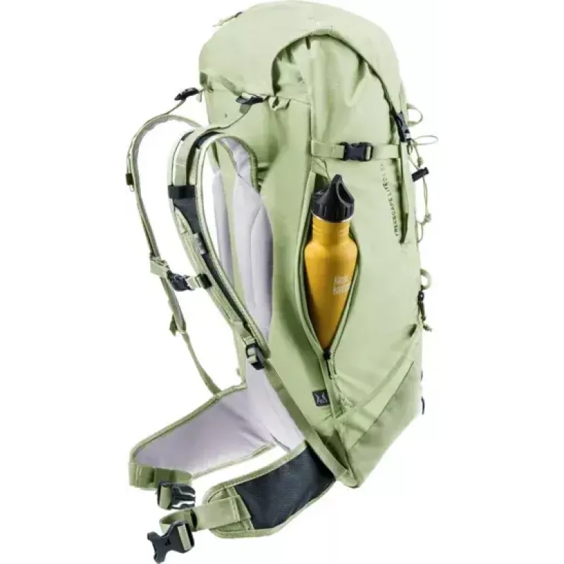 Deuter Freescape Lite 24 L kehyksetön hiihtovaellusreppu, Limone