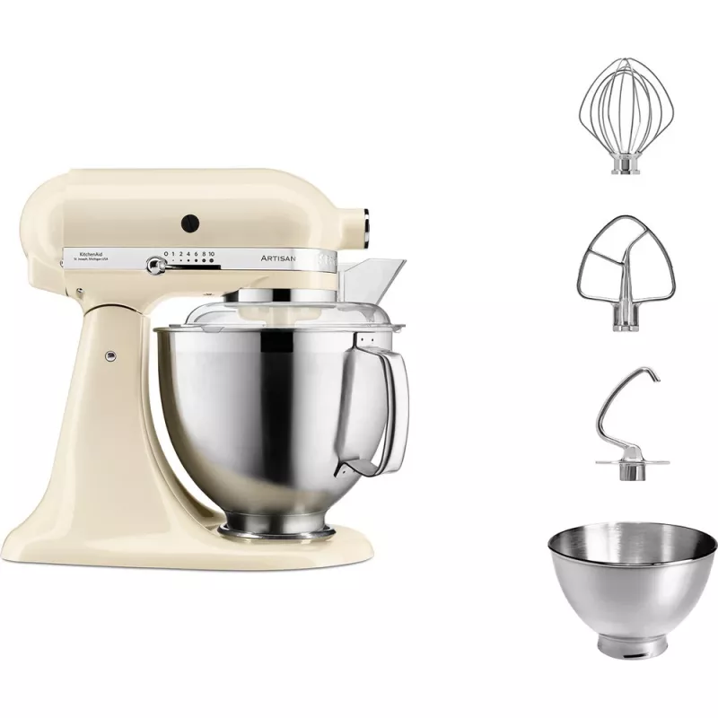 KitchenAid Artisan 5KSM185PS yleiskone 300 W 4,8 l Cream
