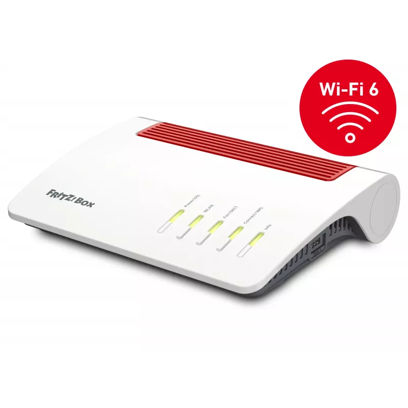 Box 7590 AX WLAN-reititin Gigabit Ethernet Dualband (2,4 GHz / 5 GHz) valkoinen