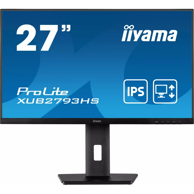 iiyama ProLite XUB2793HS-B7 tietokonenäyttö 68,6 cm (27 inch) 1920 x 1080 pikseliä Full HD LED musta