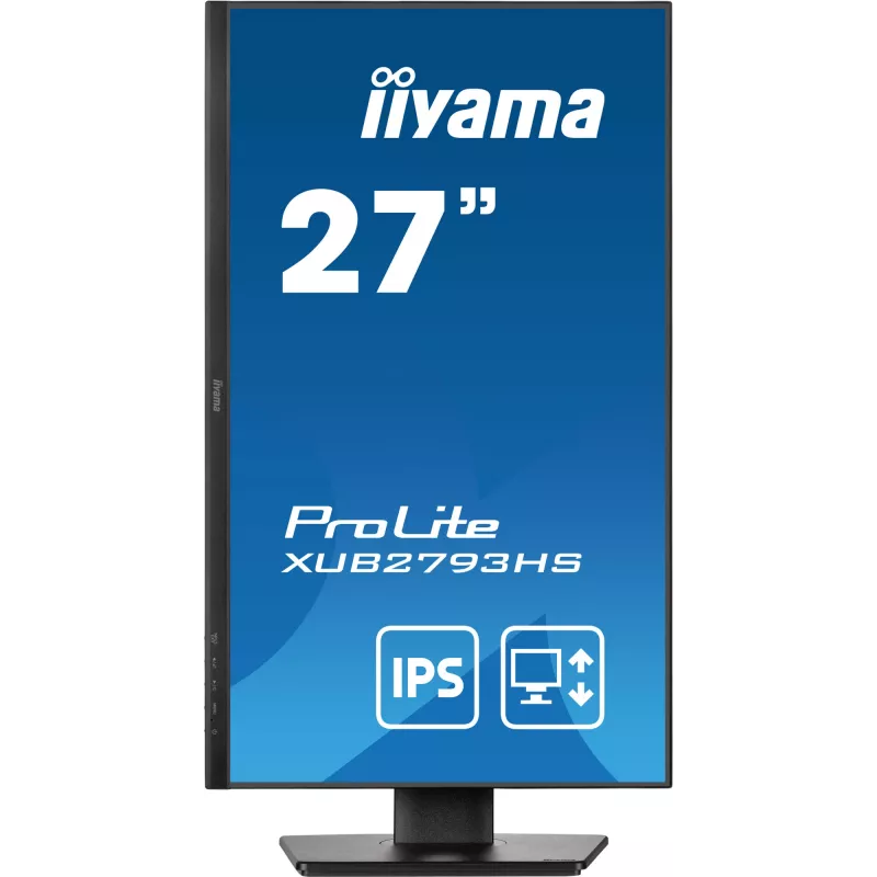 iiyama ProLite XUB2793HS-B7 tietokonenäyttö 68,6 cm (27 inch) 1920 x 1080 pikseliä Full HD LED musta