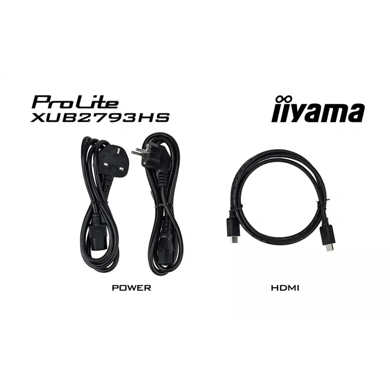 iiyama ProLite XUB2793HS-B7 tietokonenäyttö 68,6 cm (27 inch) 1920 x 1080 pikseliä Full HD LED musta