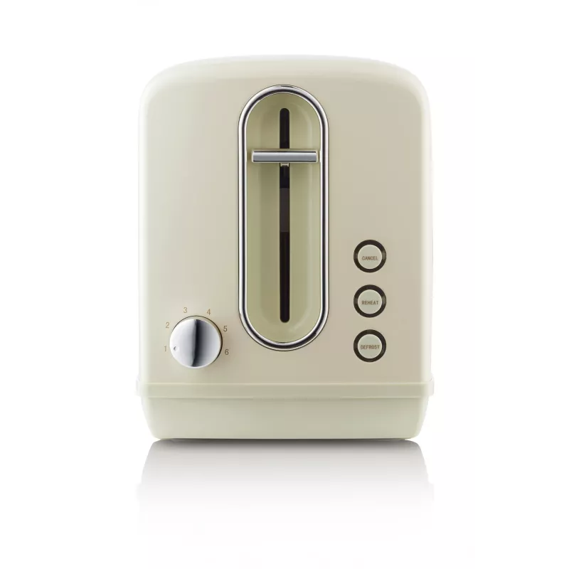 Leivänpaahdin Gorenje T1100CLI 2 viipaletta 1100 W samppanja, 6 paahtoastetta, sulatus- ja lämmitystoiminto
