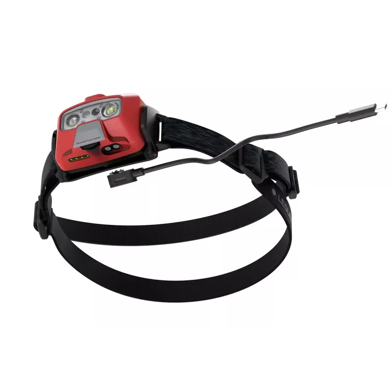 Otsalamppu Ledlenser HF6R Core Red 800 lm IP68