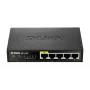 D-Link DES-1005P hallitsematon L2 Fast Ethernet (10/100) Power over Ethernet (PoE) musta