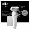 Braun Silk-épil 9 9-011 -epilaattori 40 pinsettiä hopea valkoinen