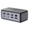 Lindy DST-Pro USB4, USB-C -kannettavan telakointiasema