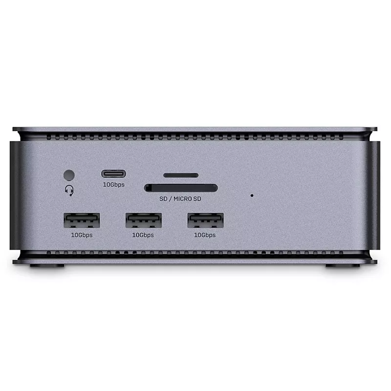 Lindy DST-Pro USB4, USB-C -kannettavan telakointiasema
