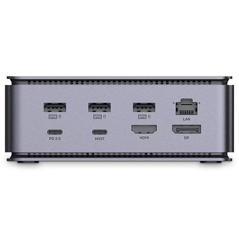 Lindy DST-Pro USB4, USB-C -kannettavan telakointiasema