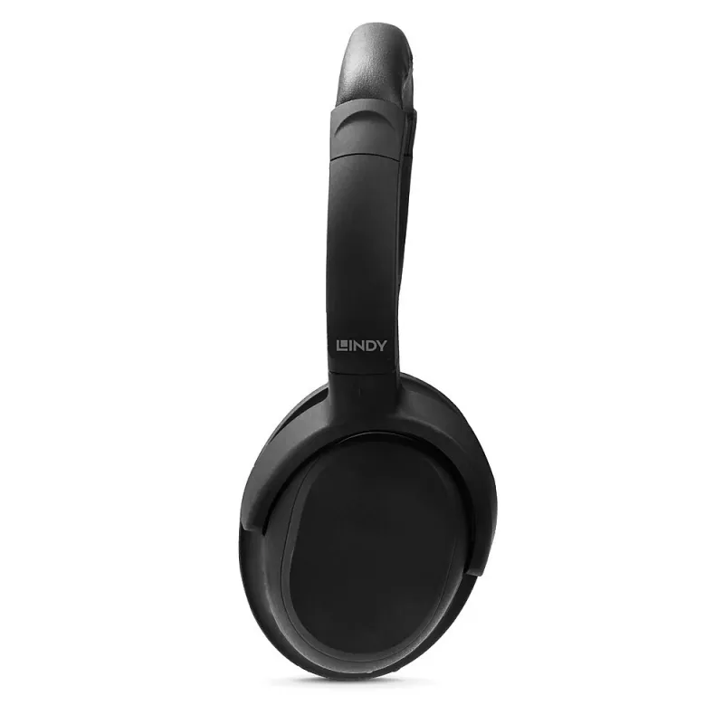 Lindy LH500XW+ -kuulokemikrofoni johdollinen & langaton panta musiikki USB Type-C Bluetooth musta