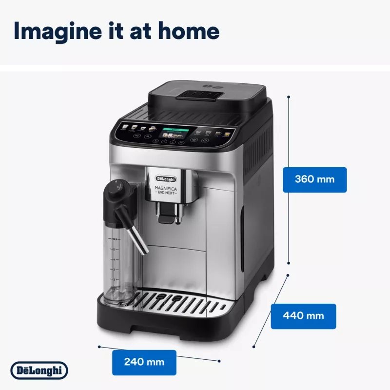 De’Longhi Magnifica Evo 42000661 -kahvinkeitin täysautomaattinen espressokeitin 1,9 l