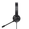 Trust HS-201 kuulokemikrofoni johdollinen panta toimisto/callcenter USB Type-A musta