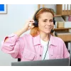 Trust HS-201 kuulokemikrofoni johdollinen panta toimisto/callcenter USB Type-A musta