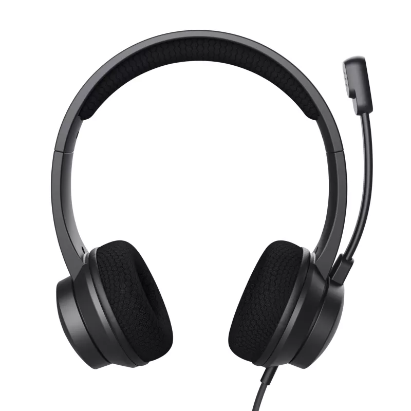 Trust HS-260 kuulokemikrofoni johdollinen niskasanka toimisto/callcenter USB Type-A musta